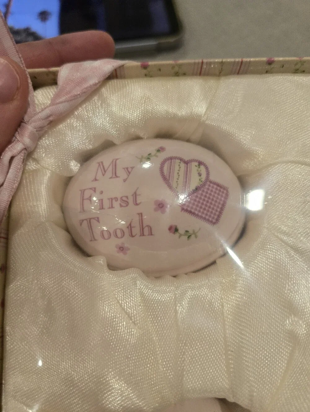 Baby's First Piggybank and Keepsake Set - Pink